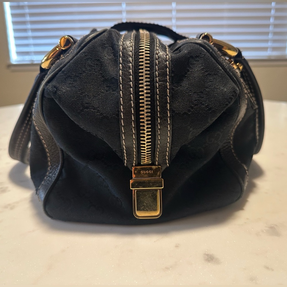 Authentic Gucci GG Canvas Aviatrix Boston Bag - Picture 5 of 11